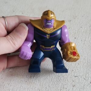Lego Thanos 7610 Big Figure w/ Lavender Arms Avengers Super Heroes Minifigure